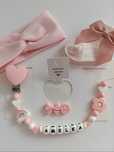 Zawieszka do smoczka prezent dla niemowlaka babyshower narodziny