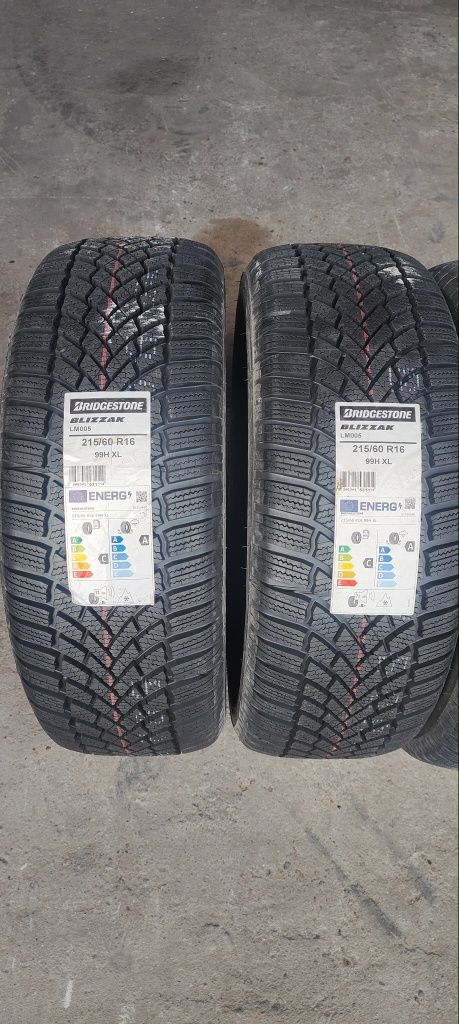 215/60r16 Bridgestone Blizzka LM005 Dot2623