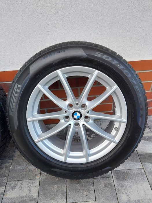 Felgi 18 BMW 5x120 z oponami zimowymi Pirelli 225/60 r18