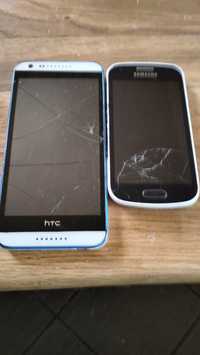 Telefony komórkowe HTC i Samsung