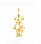 Zawieszka wisiorek Tous Teddy Bear złoty 22 mm