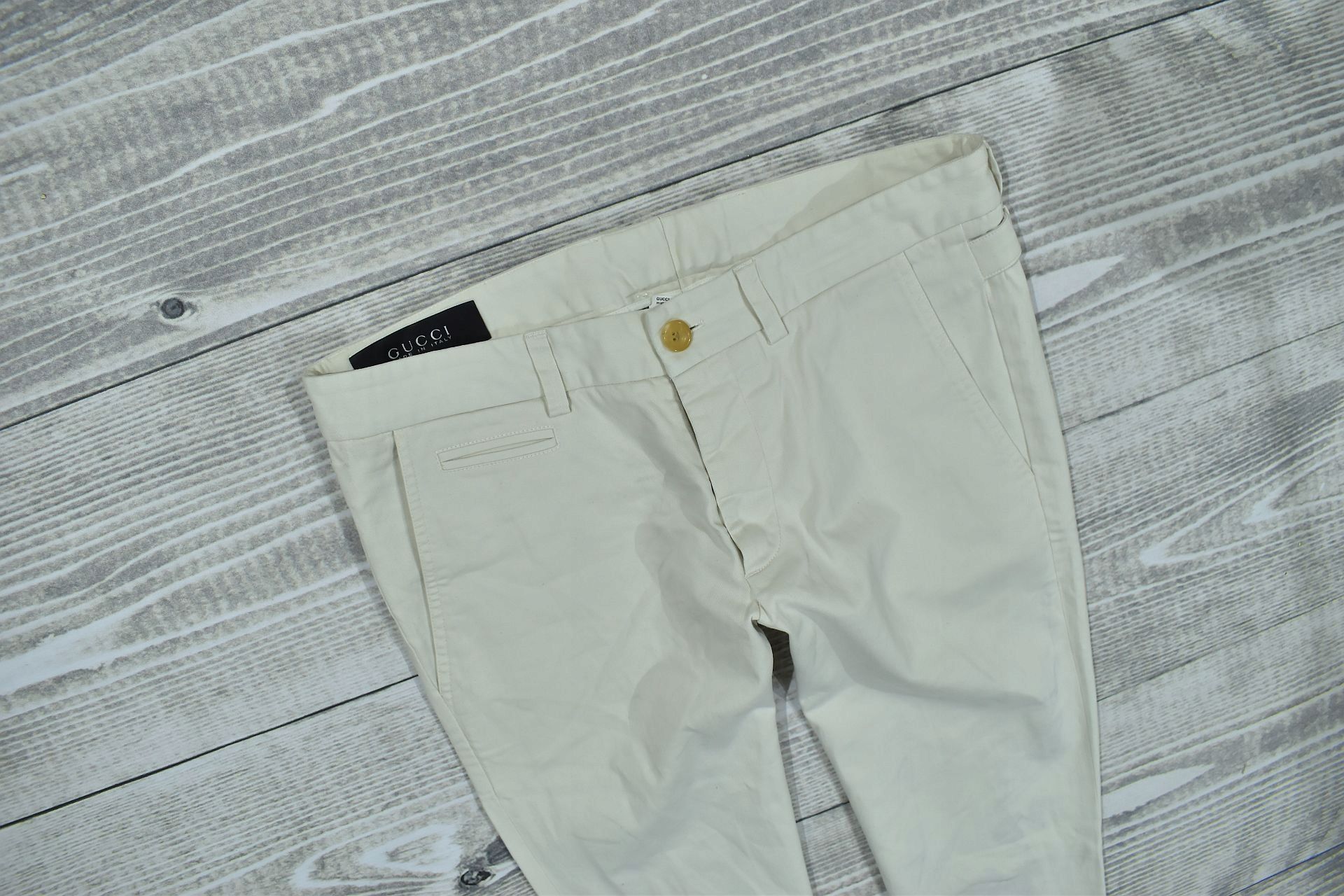 GUCCI Riding Pant Spodnie Chinosy Męskie / 46