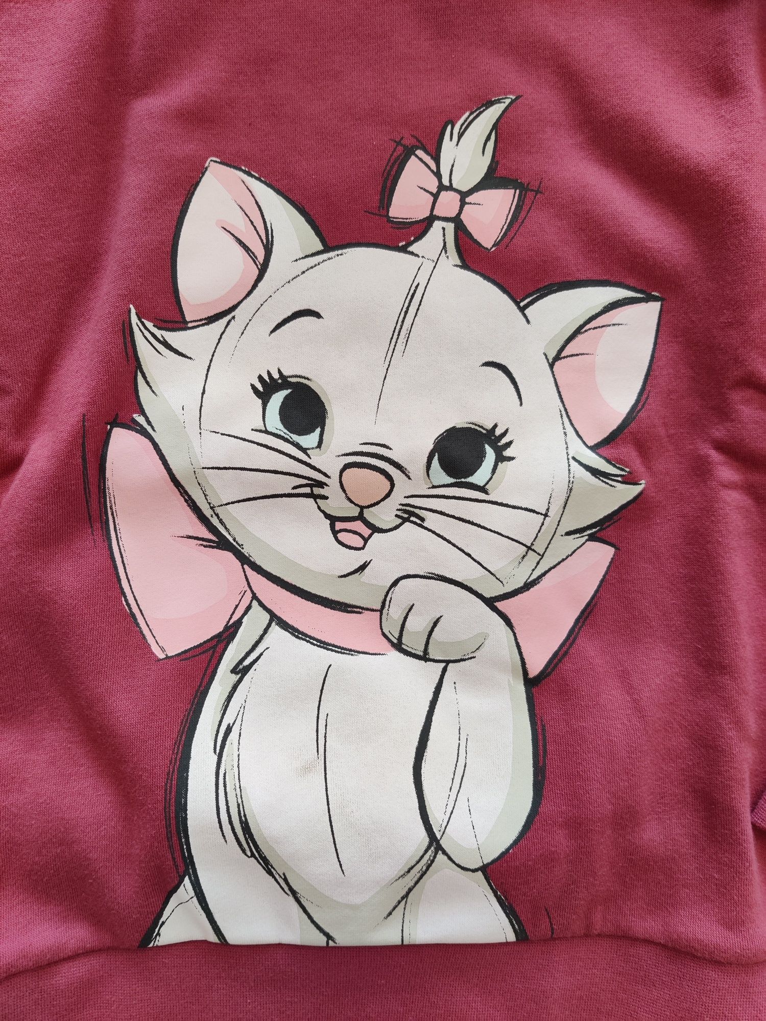 Sweatshirt Vertbaudet cardada com capuz, da Marie, tamanho 10 anos. No