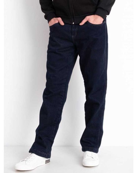 Джинси зимові для чоловіків на флісі 30,34,36,38,40