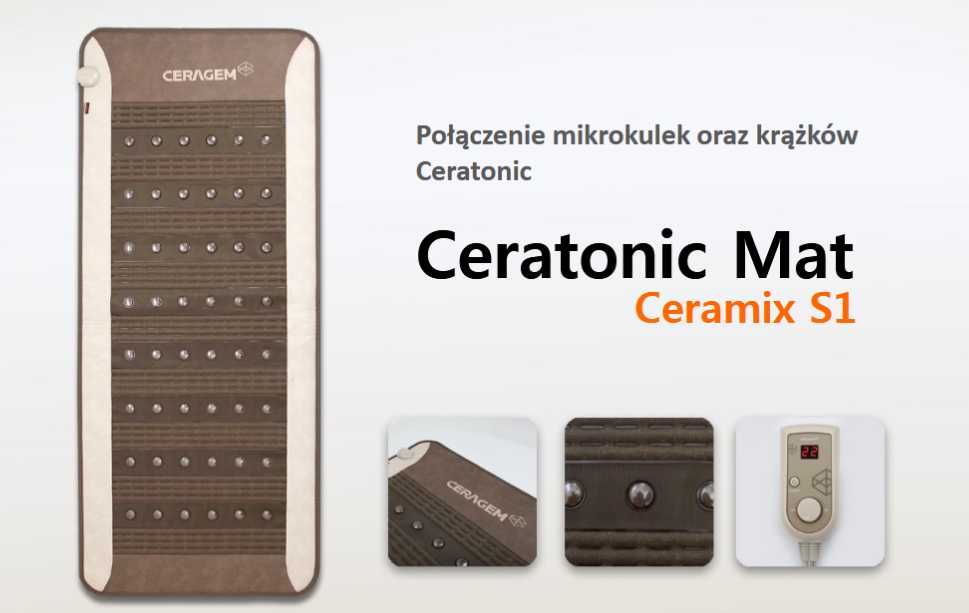 Mata Rehabilitacyjna CERAGEM CERATONIC MAT Ceramix S1 NOWE