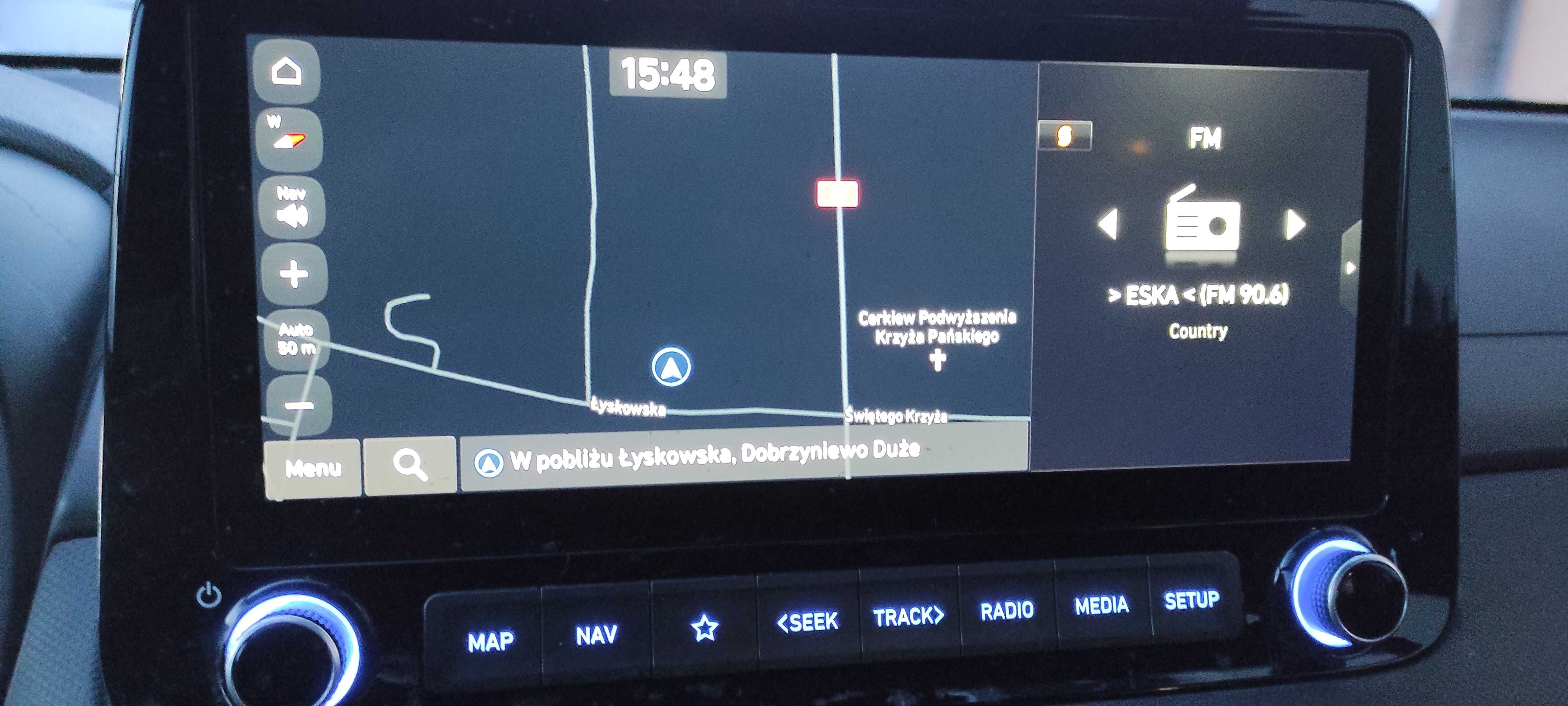 Hyundai/Kia konwersja licznika, nawigacja, język polski, fale parzyste