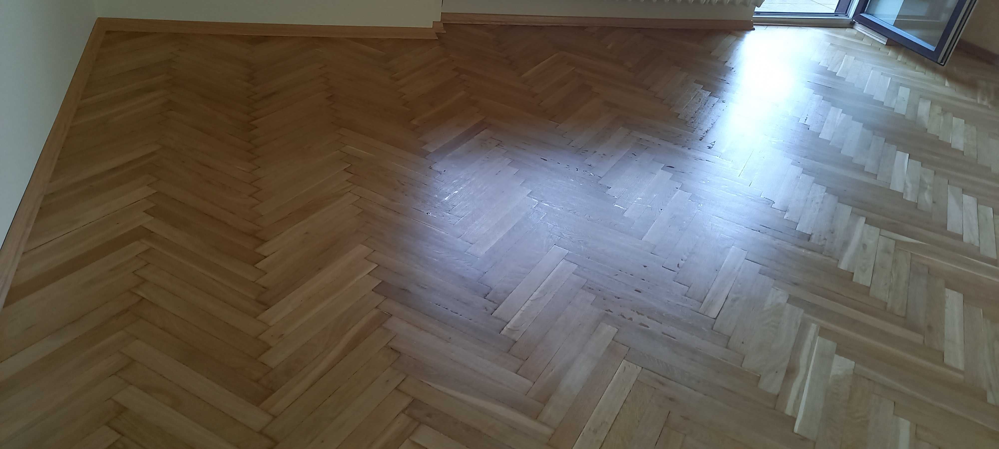 Cyklinowanie bezpyłowe parkietu.Renowacja parkietu,schodów