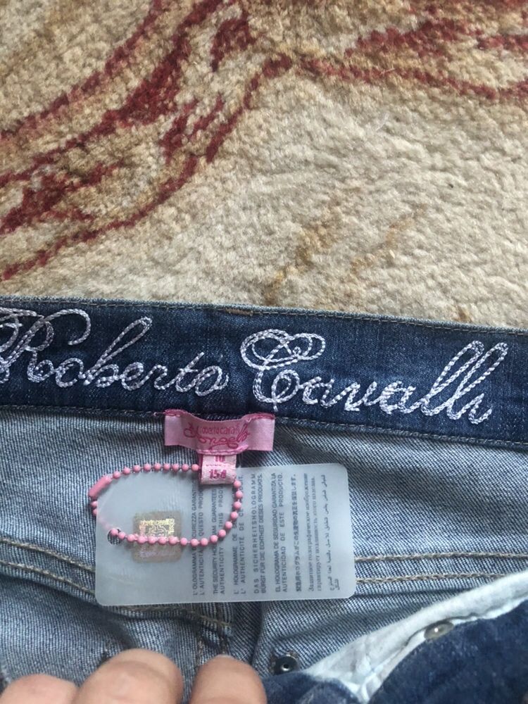Стильные джинсы на подростка Roberto cavalli р. 152