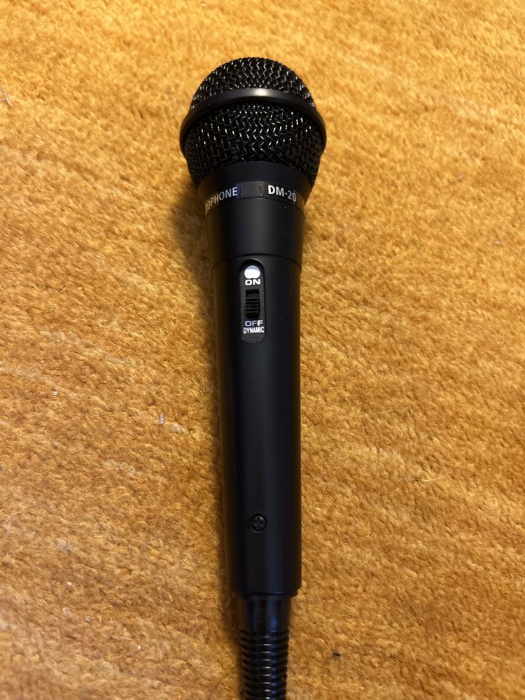 Dwa mikrofony przewodowe HAMA DM-20
