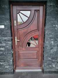 Drzwi wejściowe Dębowe