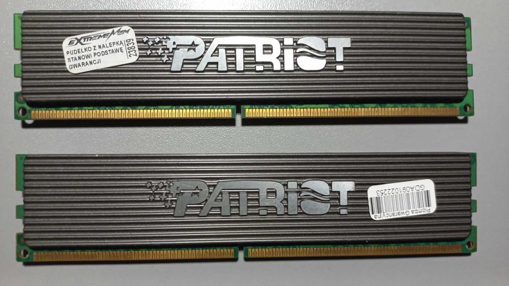 Pamięć RAM Patriot DDR2 4 GB 1066MHZ