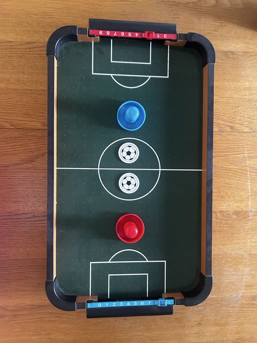 Jogo Air Hockey de futebol