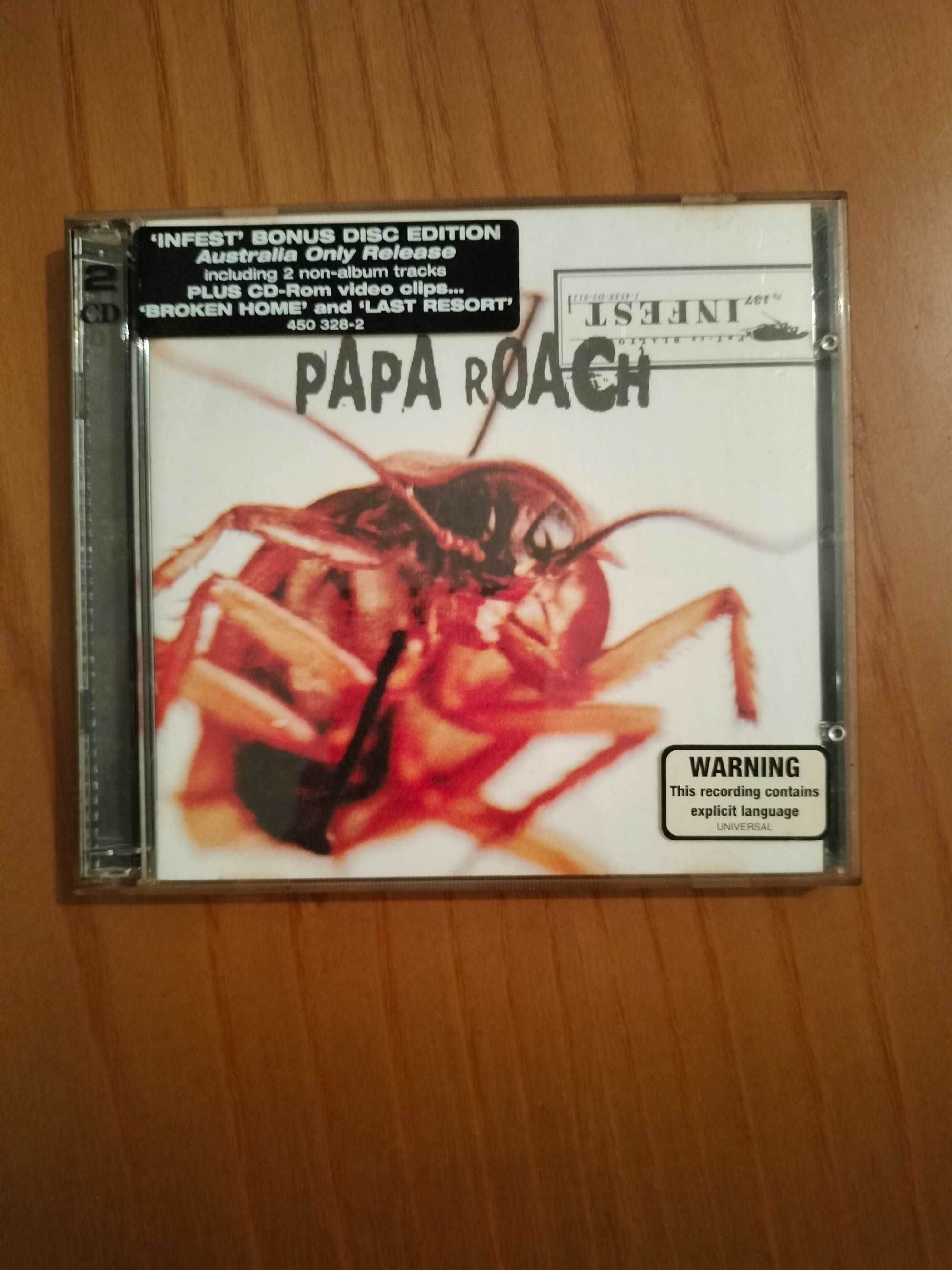 Papa Roach - Infest Edição Limitada Australiana