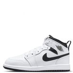 Оригінальні дитячі кросівки Air Jordan 1 Mid PS 'White Black' DQ8424-1