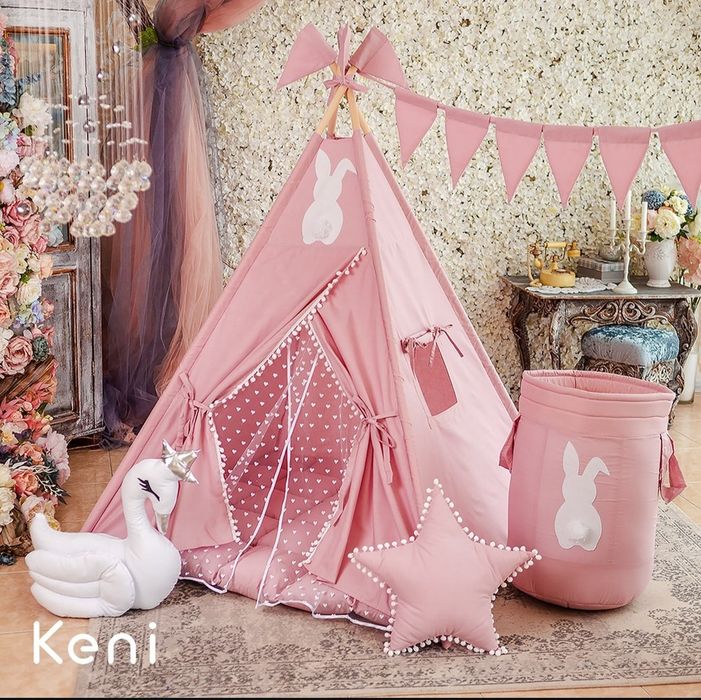 Namioty tipi i domki dla dzieci