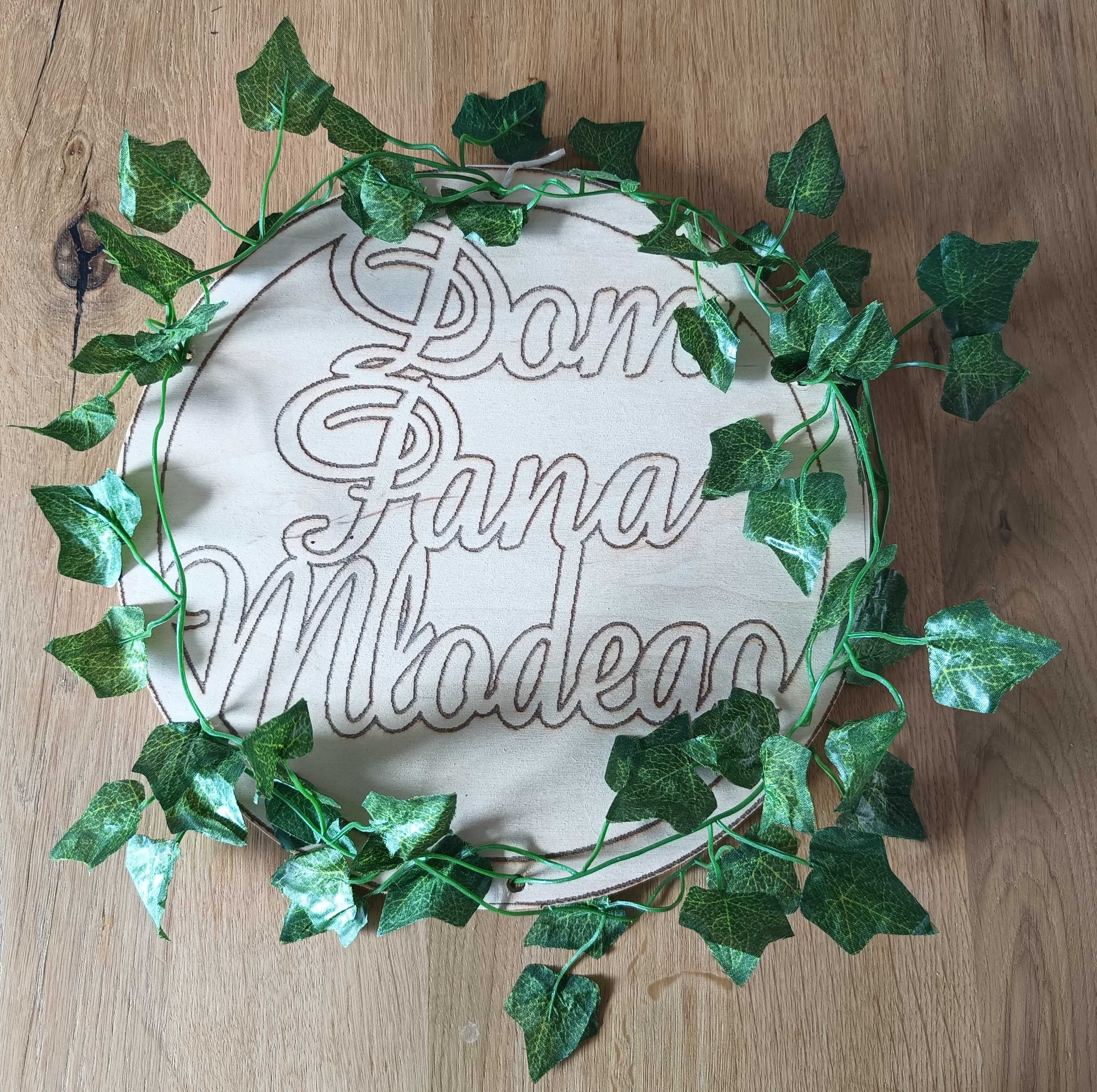 Wieńce ozdobne na drzwi 'Dom Panny Młodej' / 'Dom Pana Młodego'