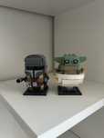 klocki Lego Star wars Brickheadz Mandalorianin Lego 75317 baby yoda