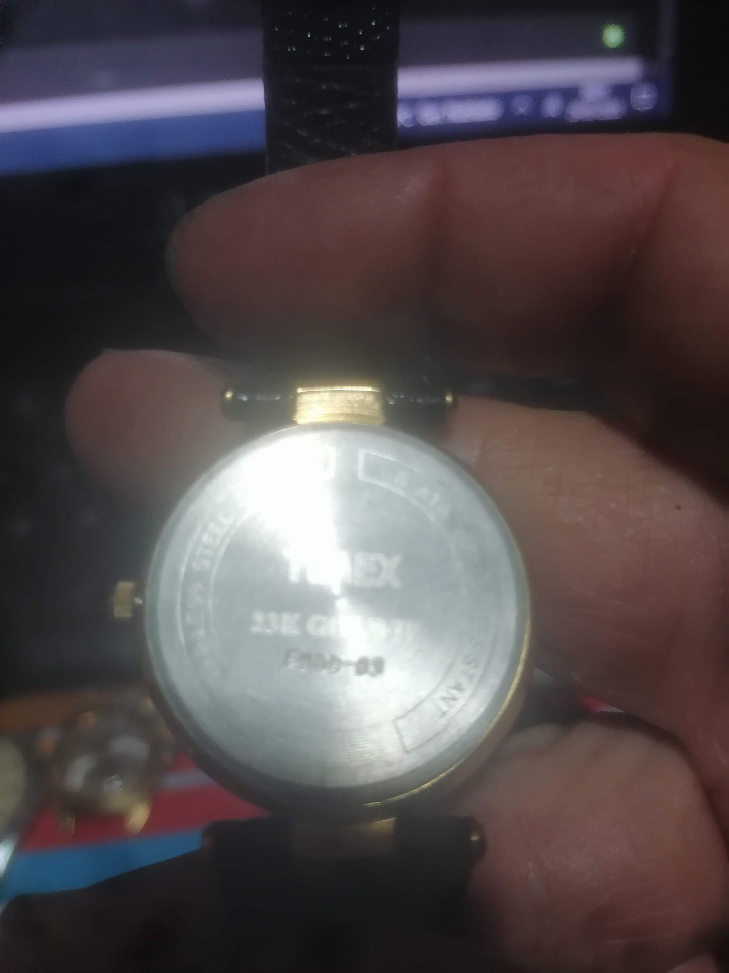 timex vista 40 anos novo 21k gold
