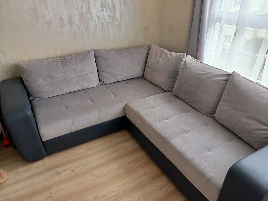 Narożnik duży szary