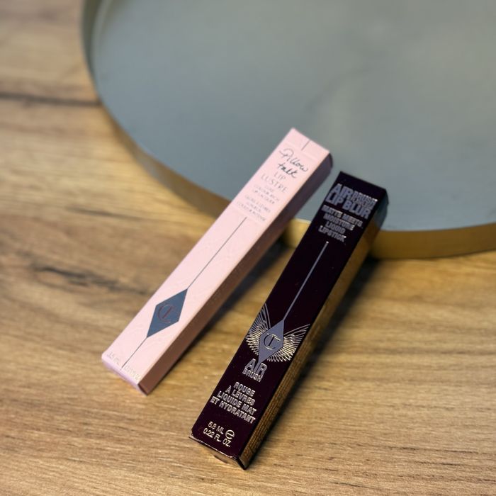 Олівець, блиск для губ, рідка помада Charlotte Tilbury Pillow Talk