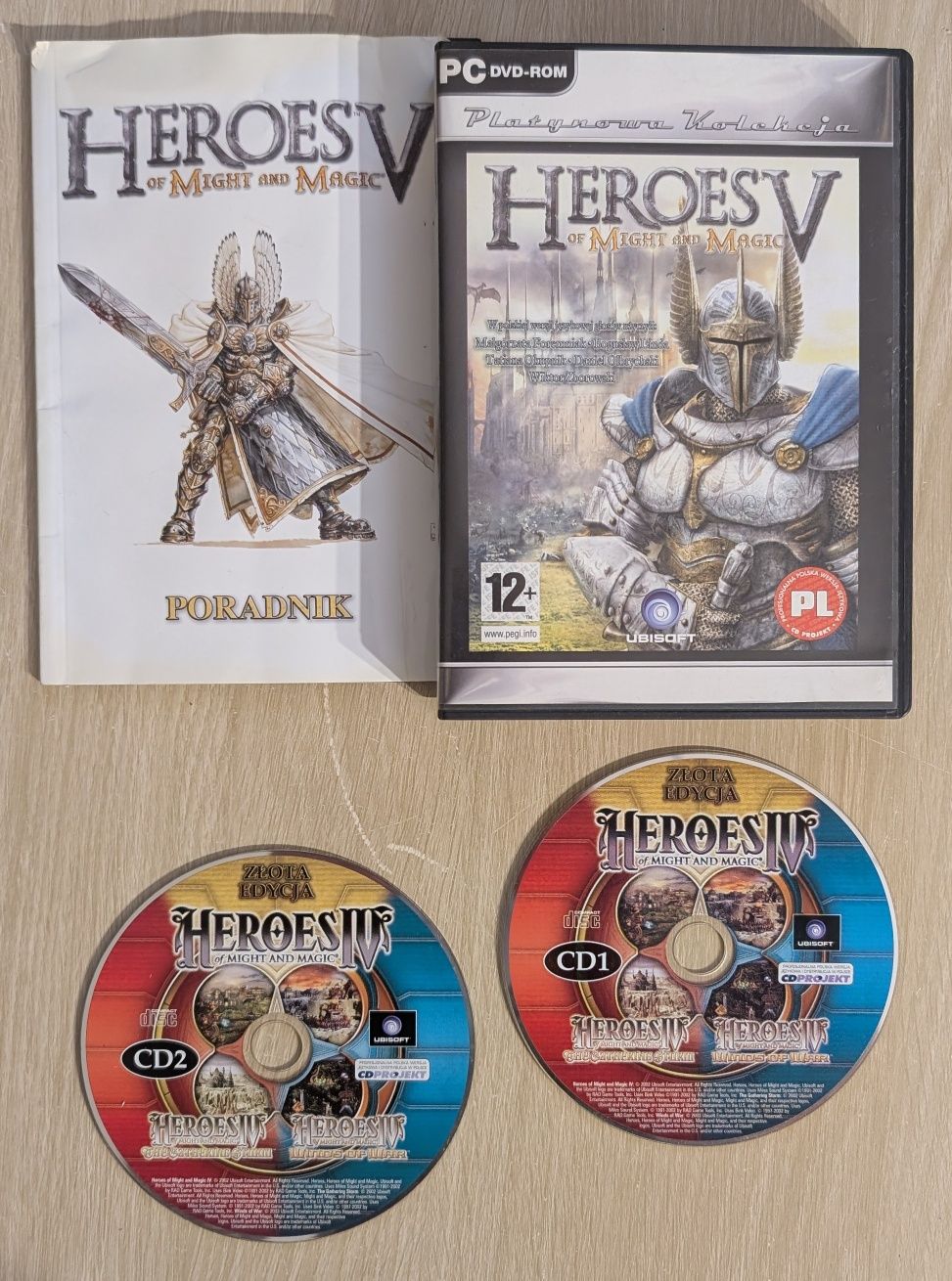 Heroes of Might and Magic V i IV - gra na PC