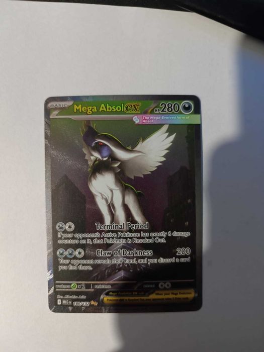Karta pokemon mega absol ex