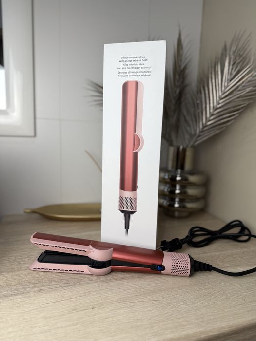 Dyson Airstrait HT-01 Strawberry Bronze/Blush Pink  стайлер утюжок фен