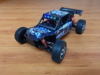 Carro RC Rally Desert XK Wltoys 124018 Li-po 4x4