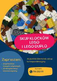 Skup klocków LEGO i LEGO Duplo