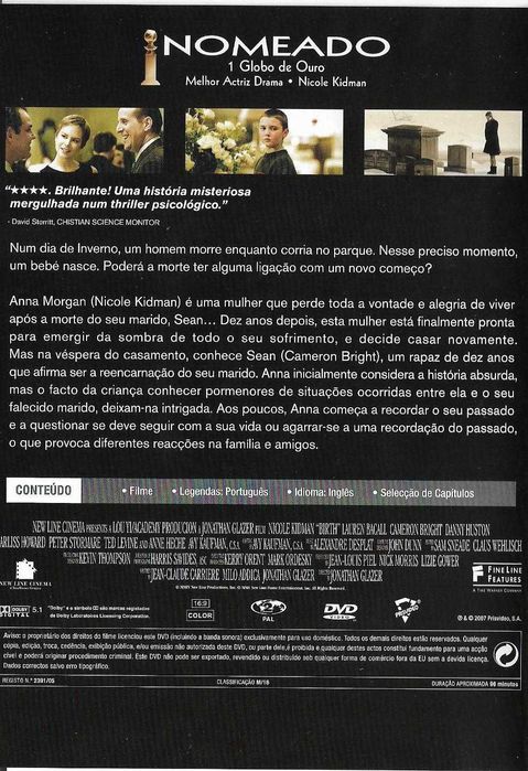 Birth - - ( Mistério ) - - - Filme - - - - - DVD