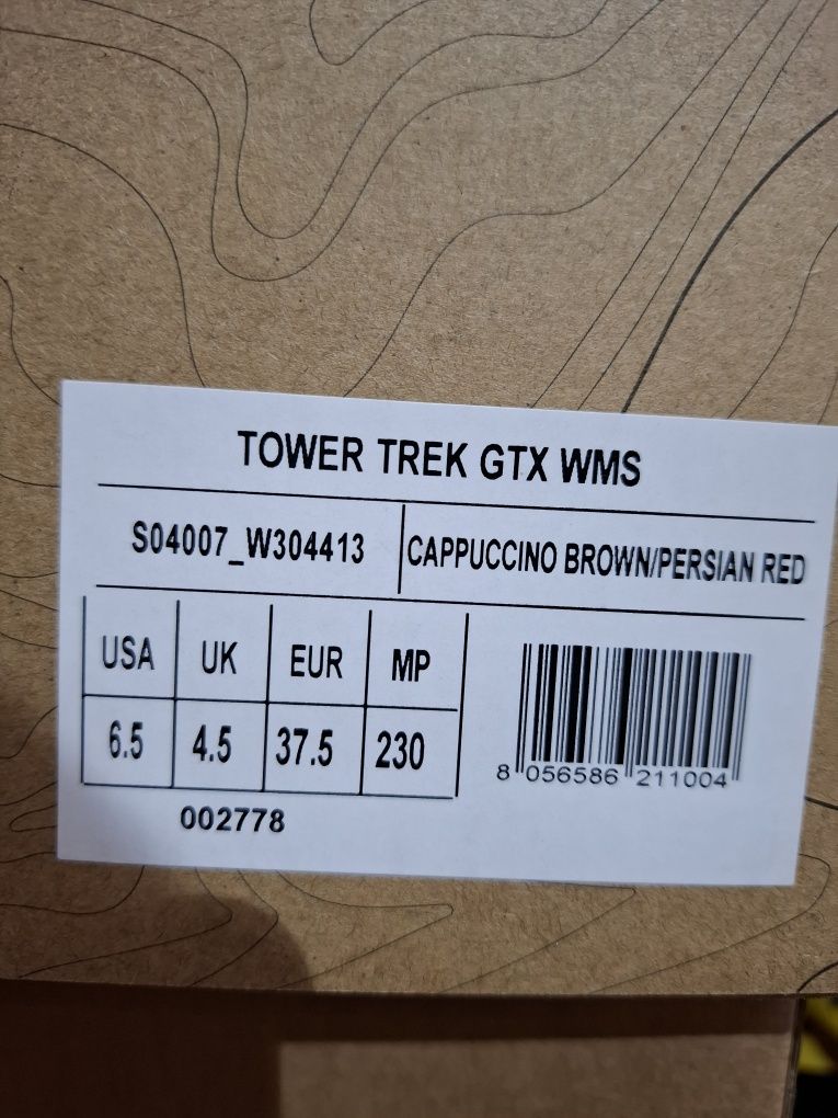 Buty górskie trekkingowe wyższe Garmont Tower Trek GTX WMS 37.5 23cm
