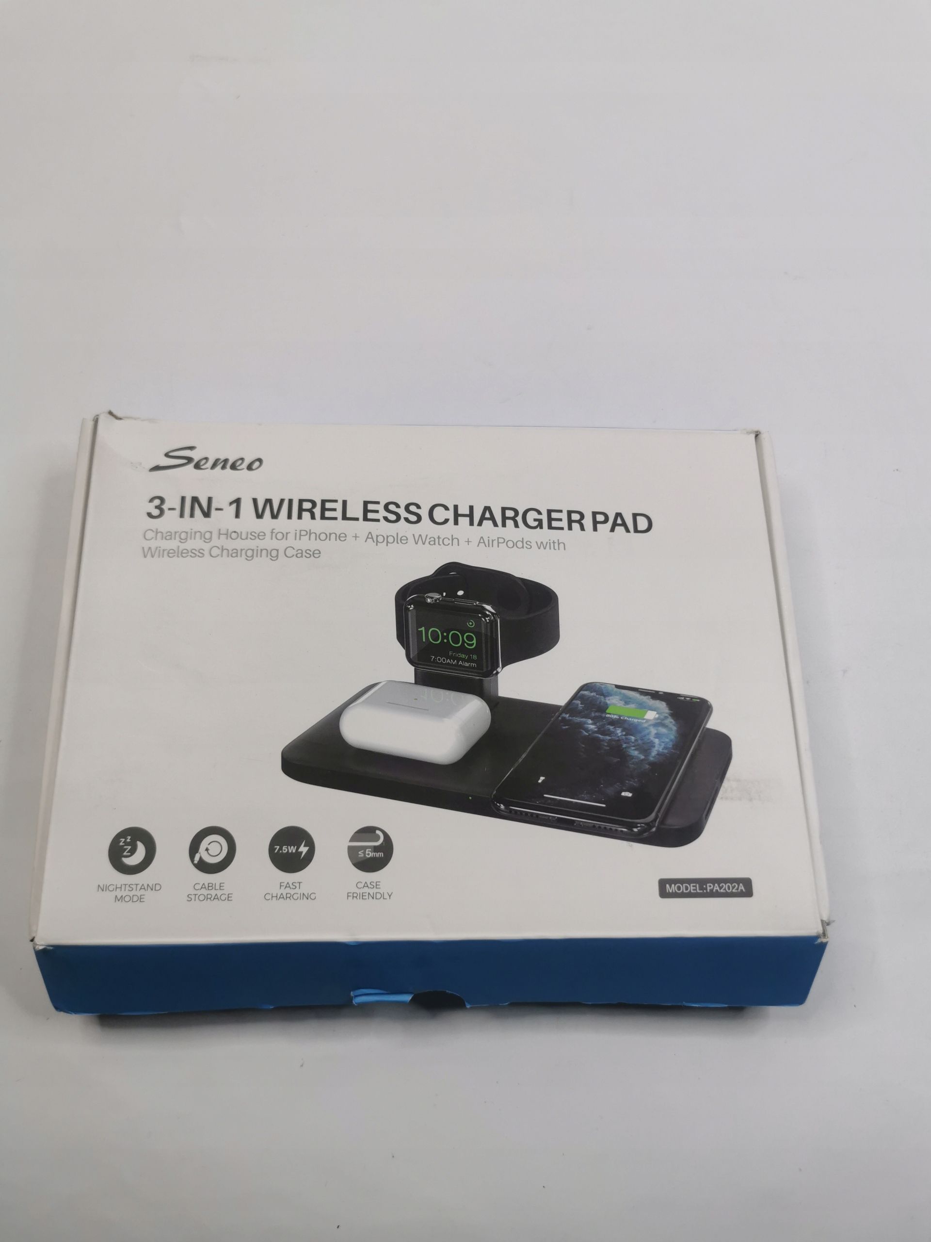 Ładowarka Indukcyjna Seneo Pa202A 3 W 1