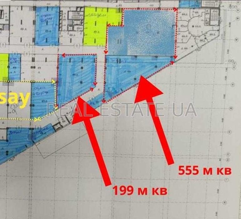 БЕЗ КОМІСІЇ Продаж приміщення 199 м² у ТЦ Олімпік пр-т Бажана буд № 17