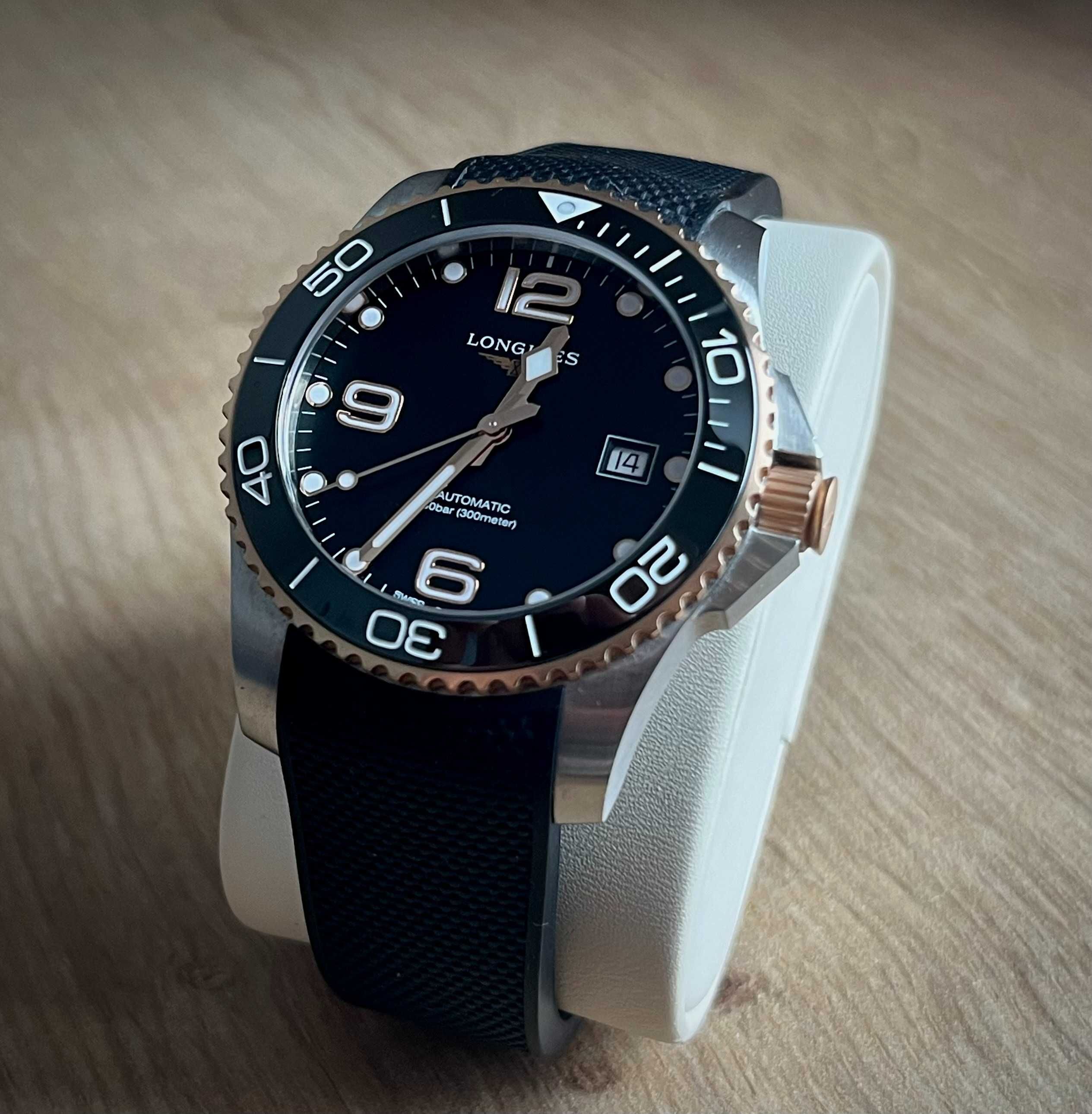 Longines HydroConquest 41 mm - 2023 gwarancja, zegarek automatyczny