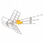 Antena Televes DAT BOSS MIX TFORCE uhf VHF mux8 hd