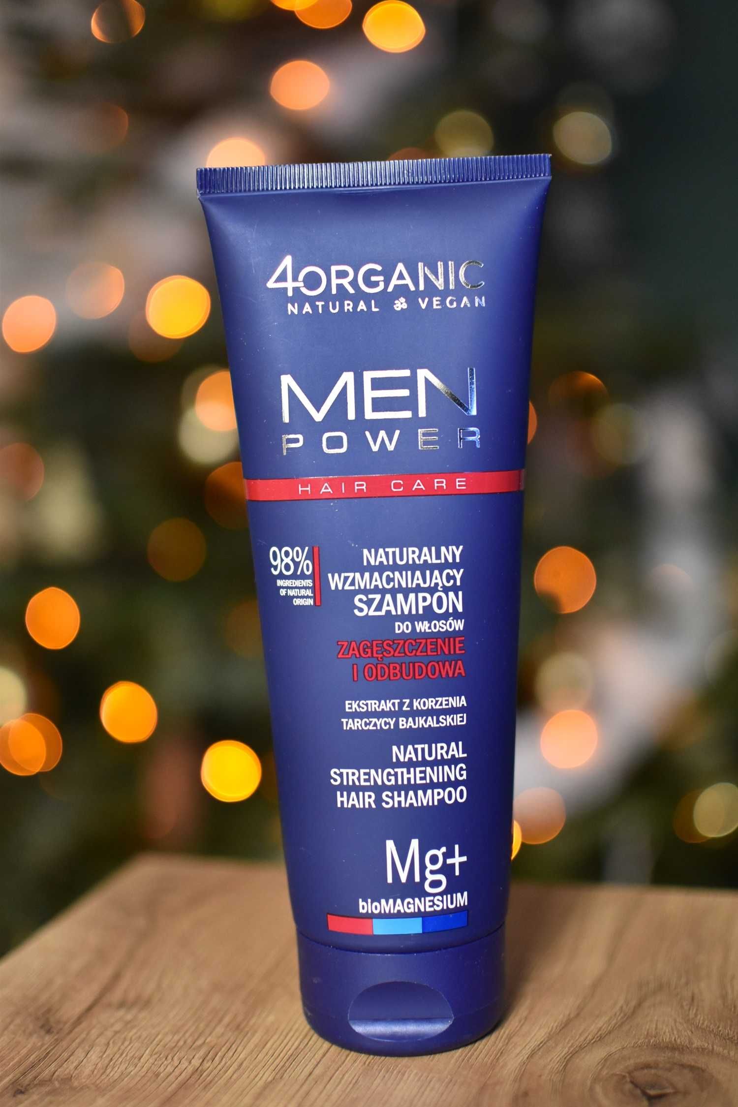 4Organic MEN Power szampon i balsam po goleniu