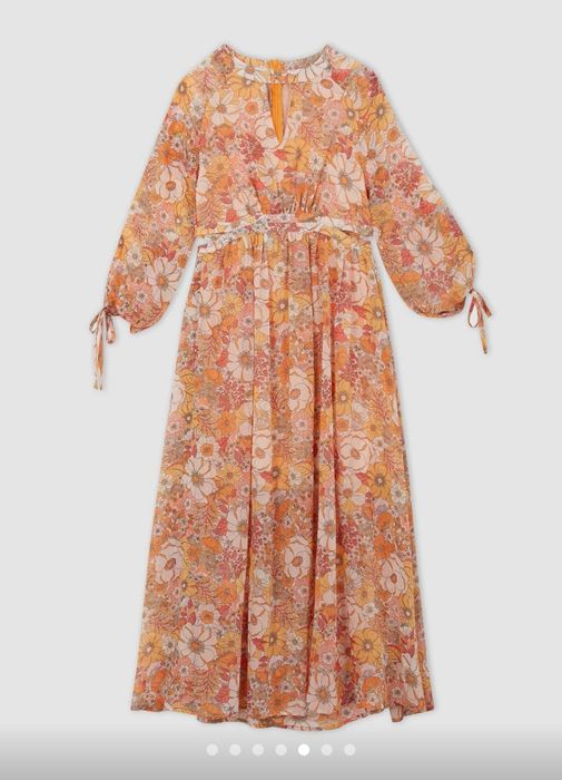 Воздушное платье в цветы