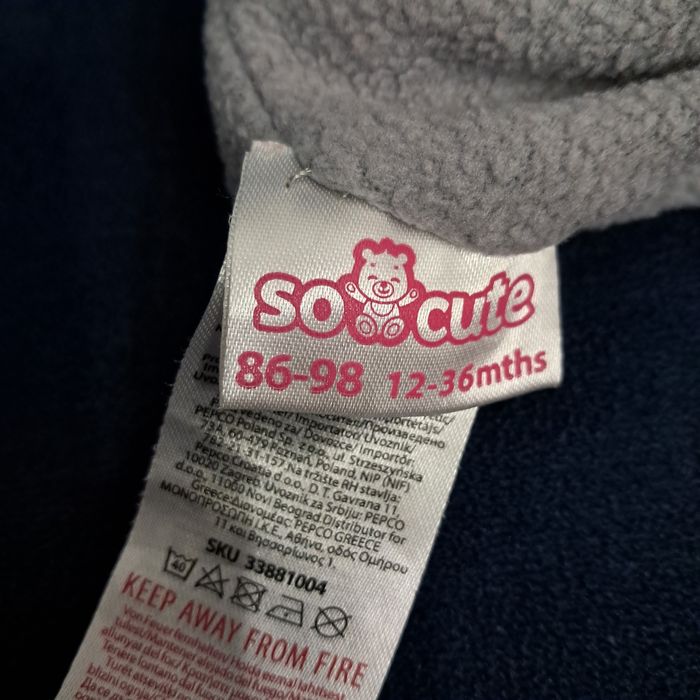 Czapka zimowa So Cute rozmiar: 86 - 92 cm