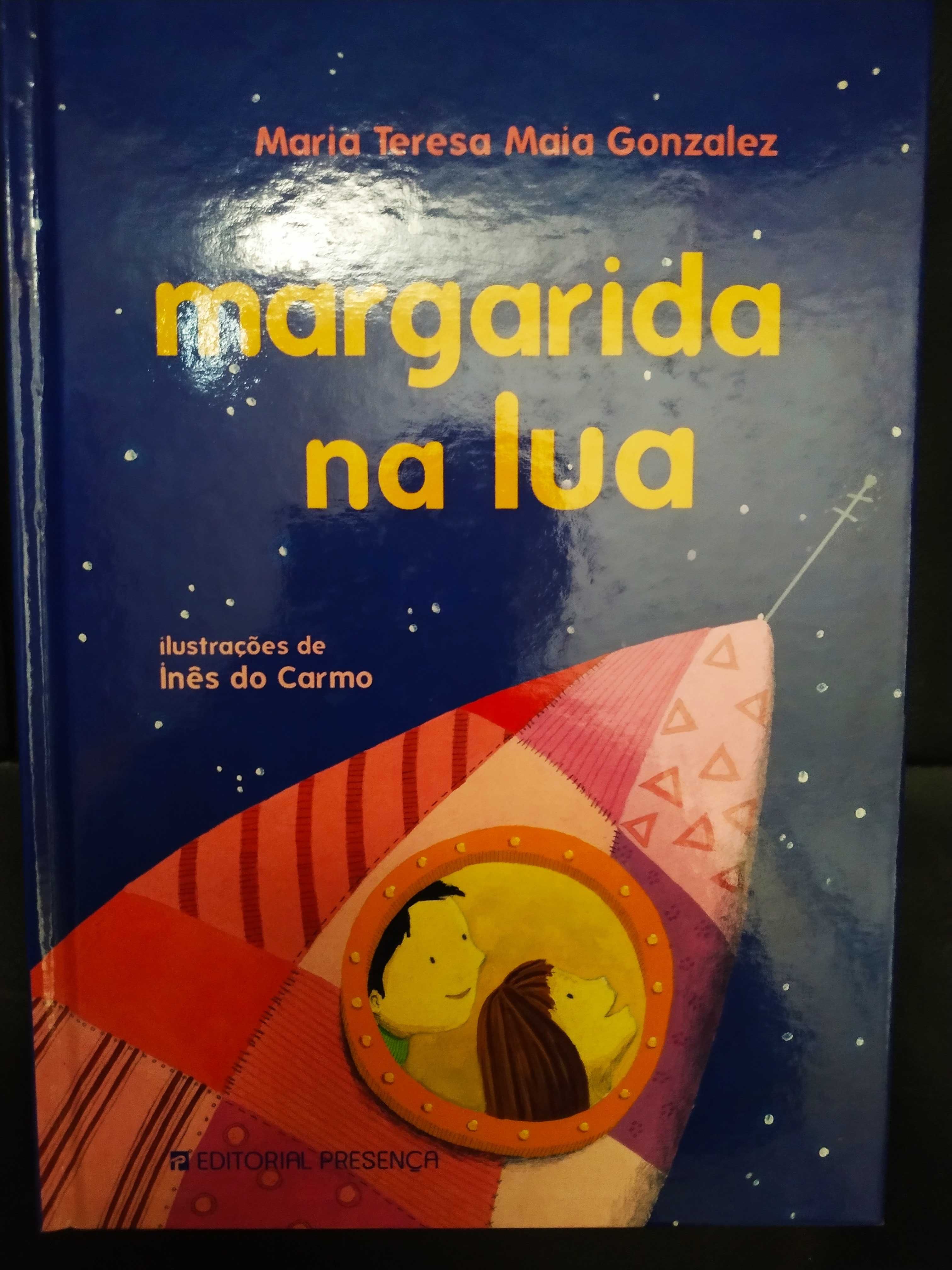 livro infantil Margarida na lua