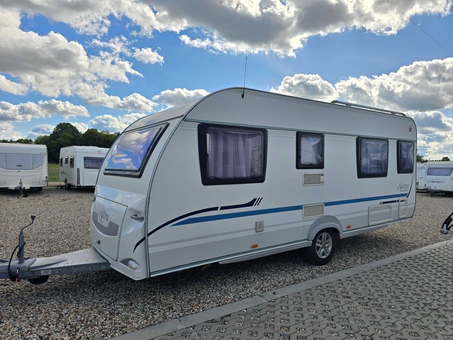ADRIA 542UT duża łazienka na tyle przyczepa kempingowa fendt hobby wlu