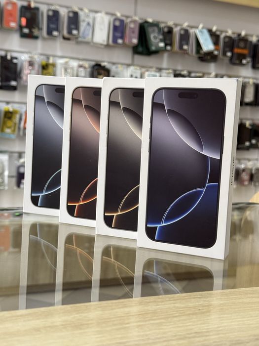 Нові iPhone 16 Pro Max 256/512Gb