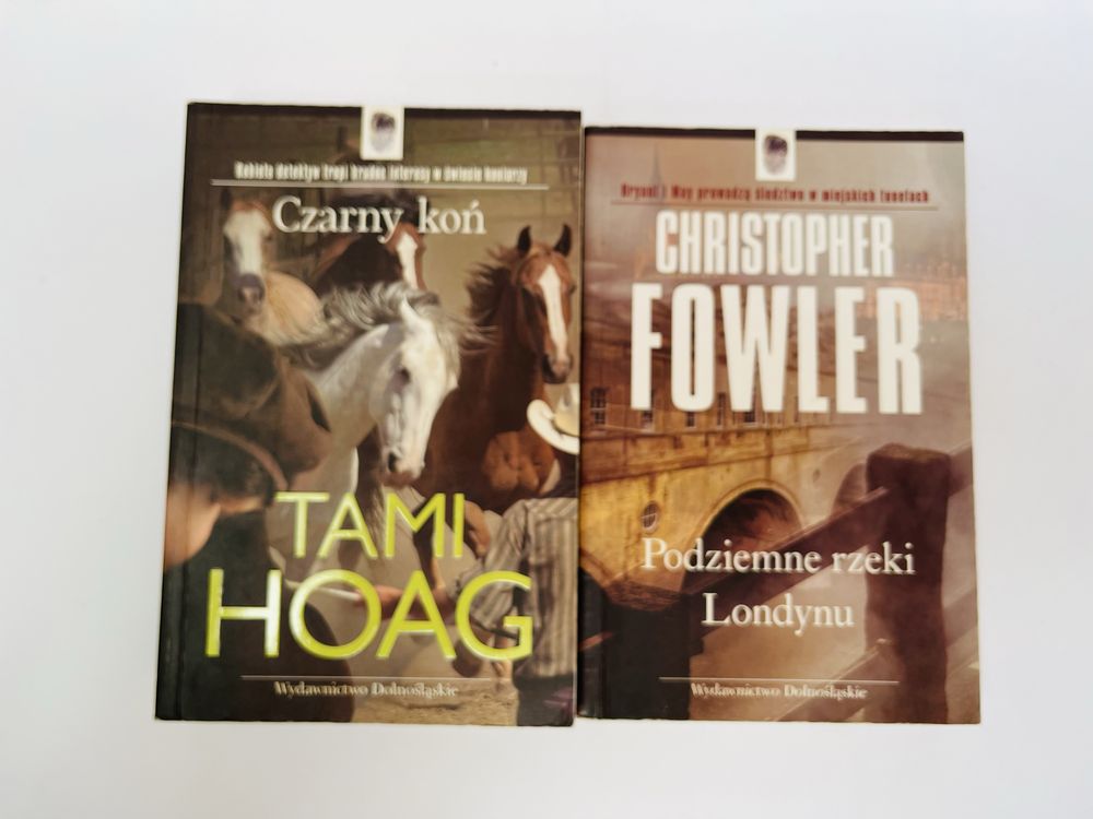 Podziemne rzeki Londynu Christopher Fowler + Czarny koń Tami Hoag