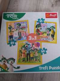 Puzzle 3w1 Treflik Family