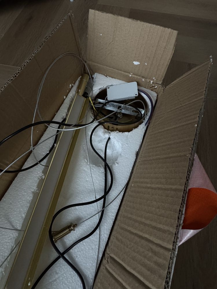 Lampa minimalistyczna Lampa Wisząca Gold