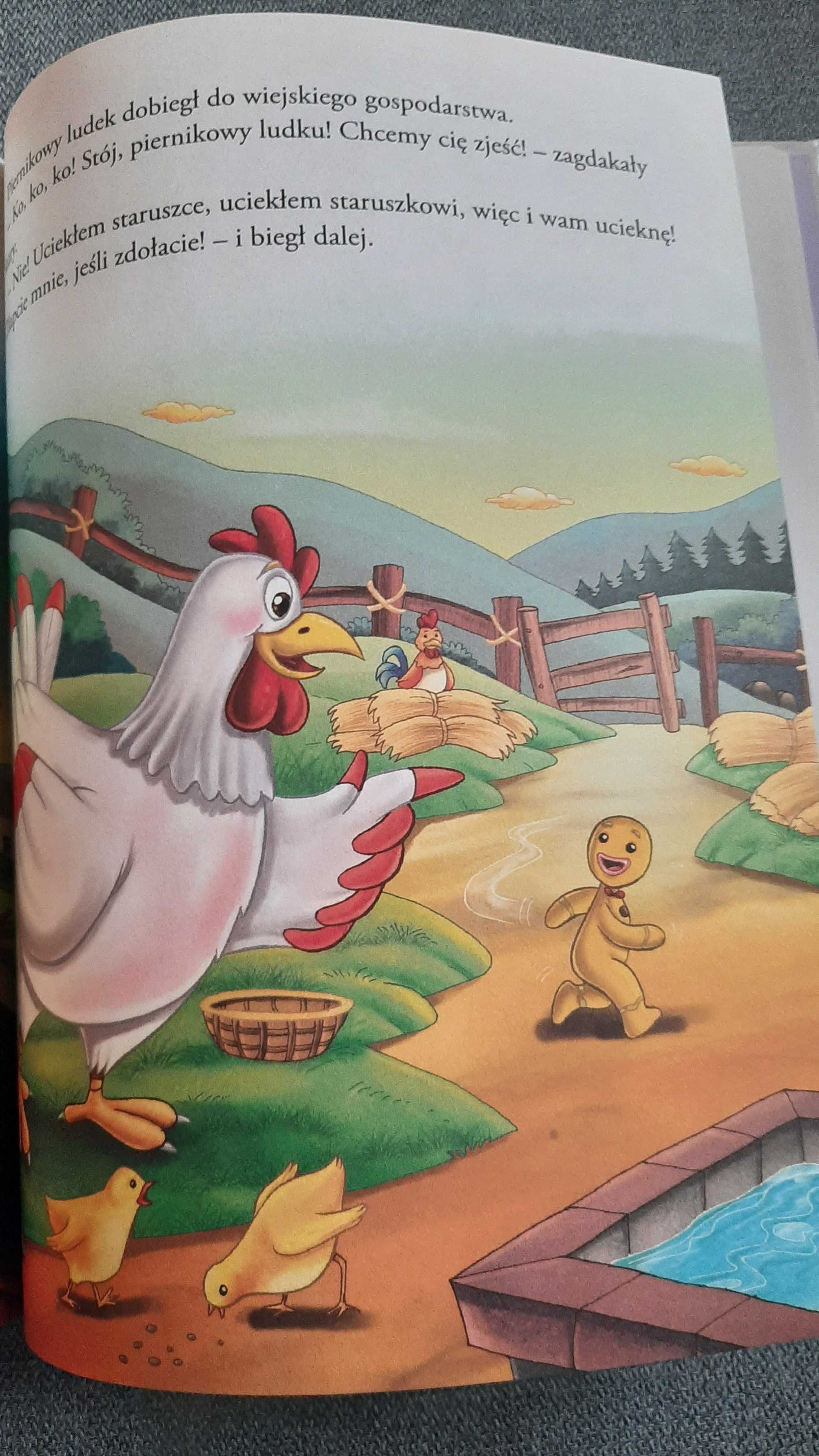 Baśnie zbiór 400 stron Księga zaczarowanych bajek 3 tomy w 1