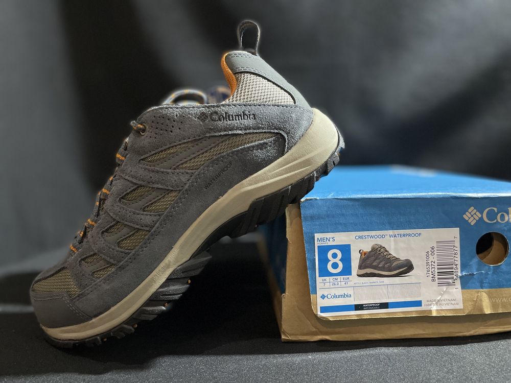 Кроссовки Columbia Crestwood Waterproof Hiking оригинал