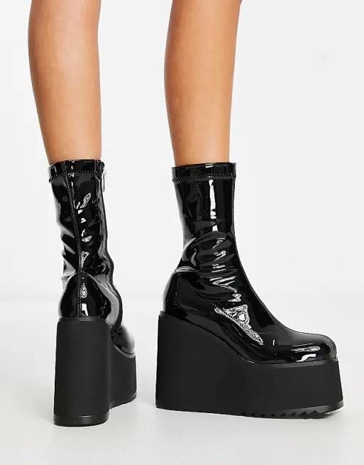 Ботинки на платформе y2k dollskill
