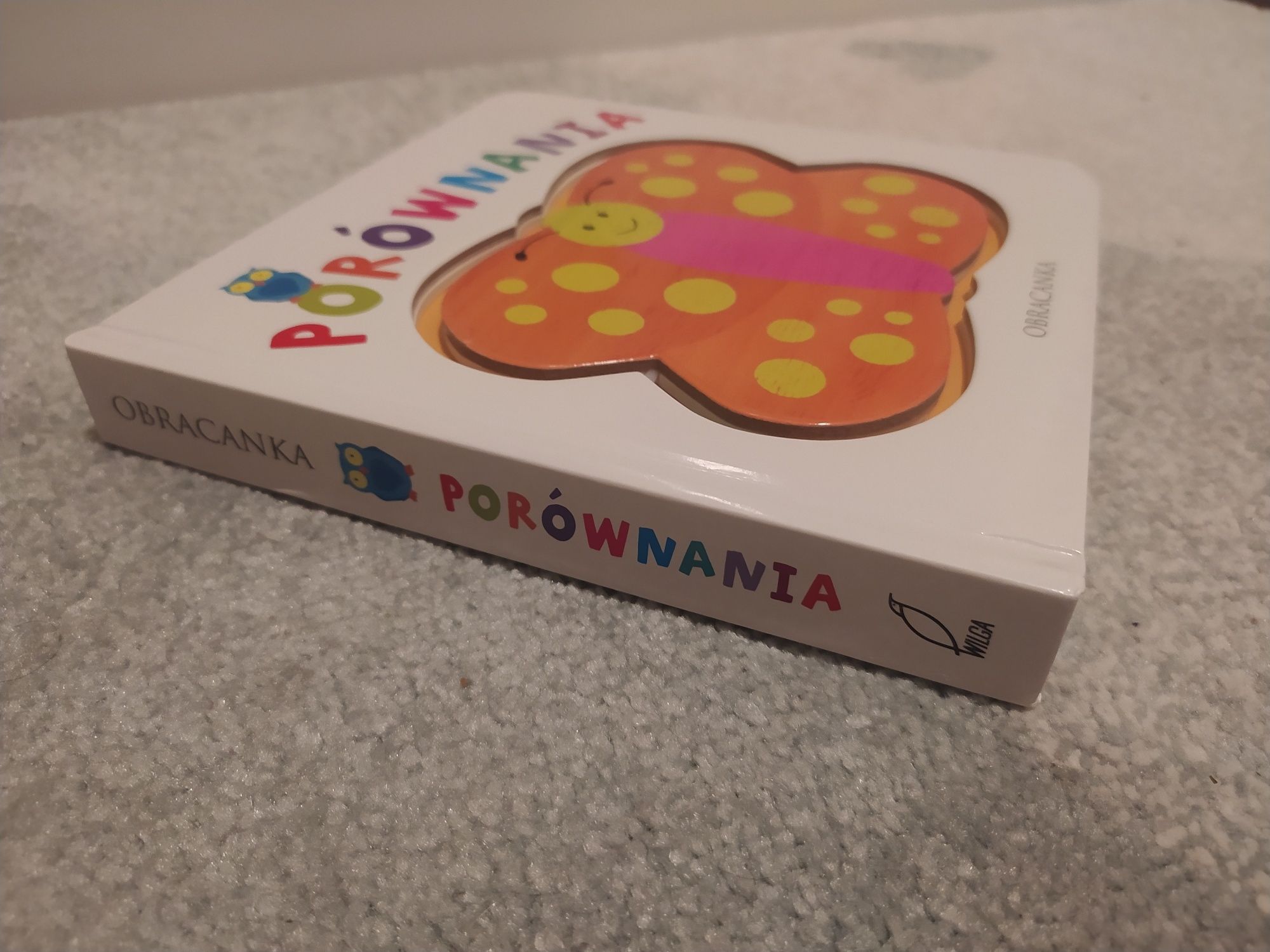 Książka Porównania obracanka dla dzieci Wilga