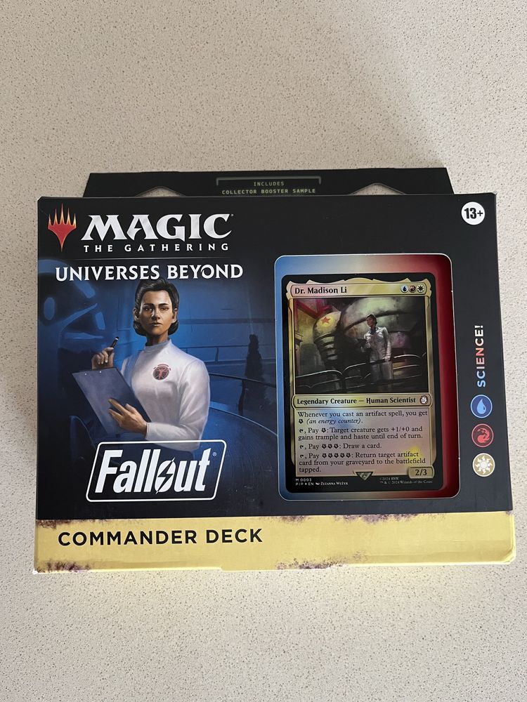 Mtg Commander Deck Fallout Science!