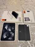 Jak nowy iPad Air 5 (2022) Space Grey M1 64GB + Smart folio